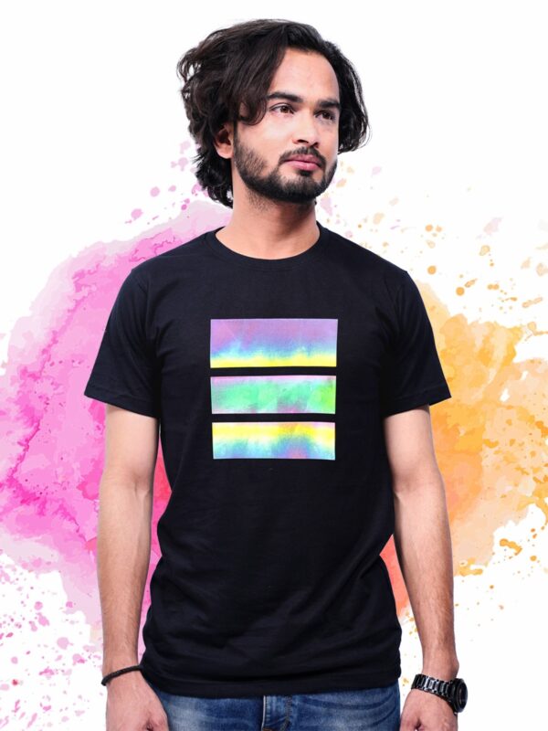 Reainbow reflecive T-shirt