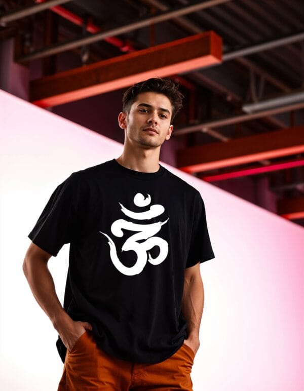 Om printed T-shirt